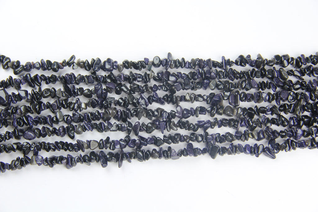 Irregular artificial blue sandstone long chain