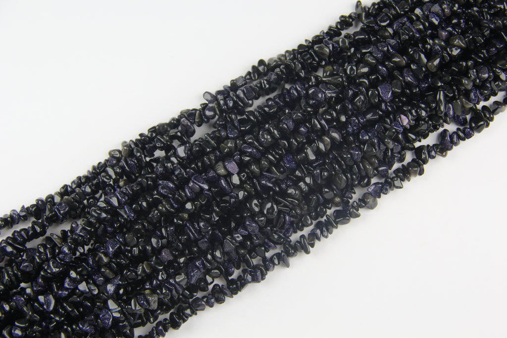 Irregular artificial blue sandstone long chain