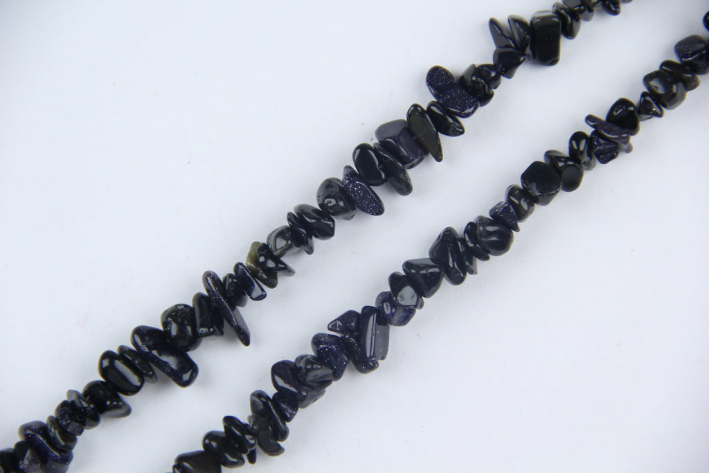 Irregular artificial blue sandstone long chain