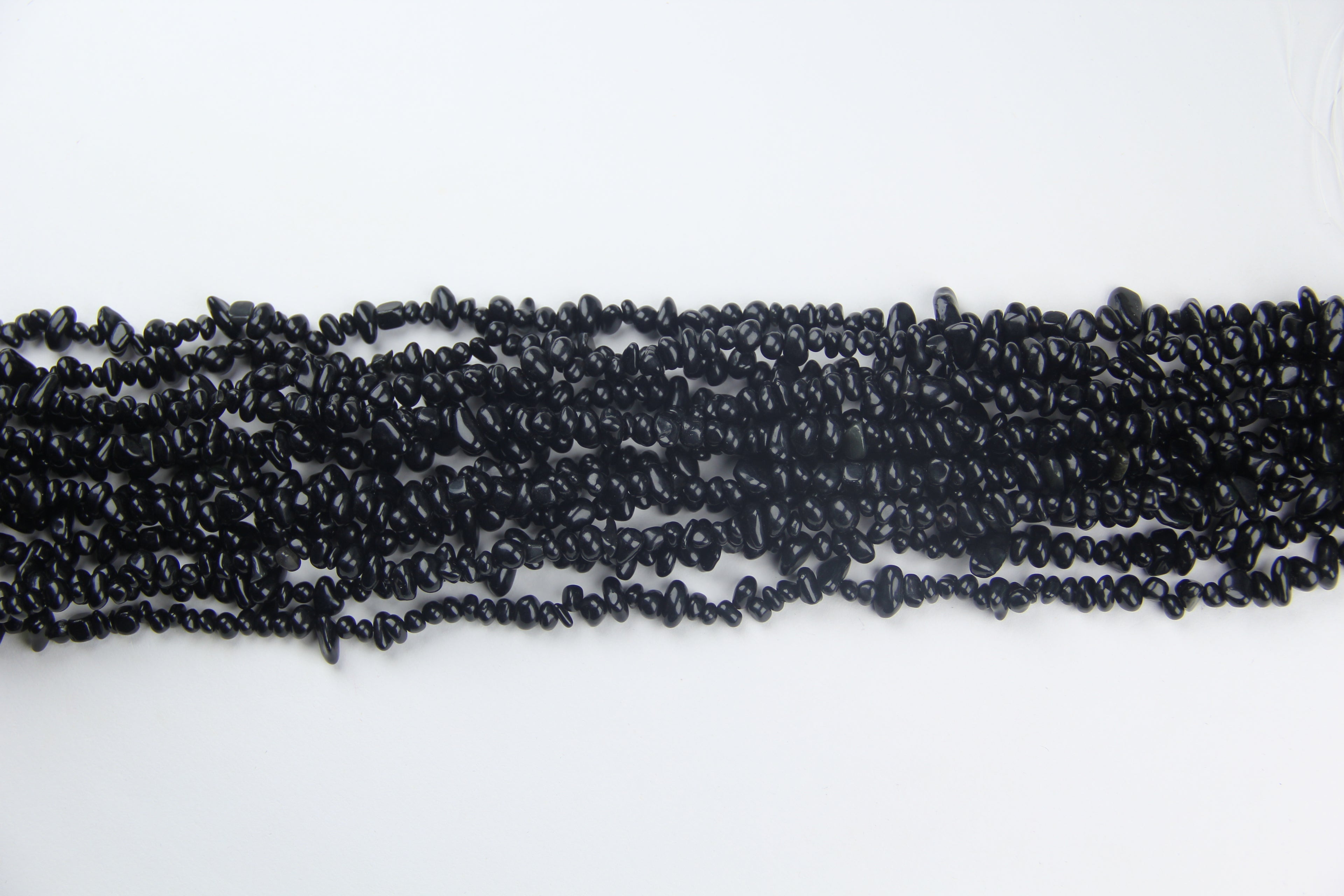 Irregular Black Shining Gravel