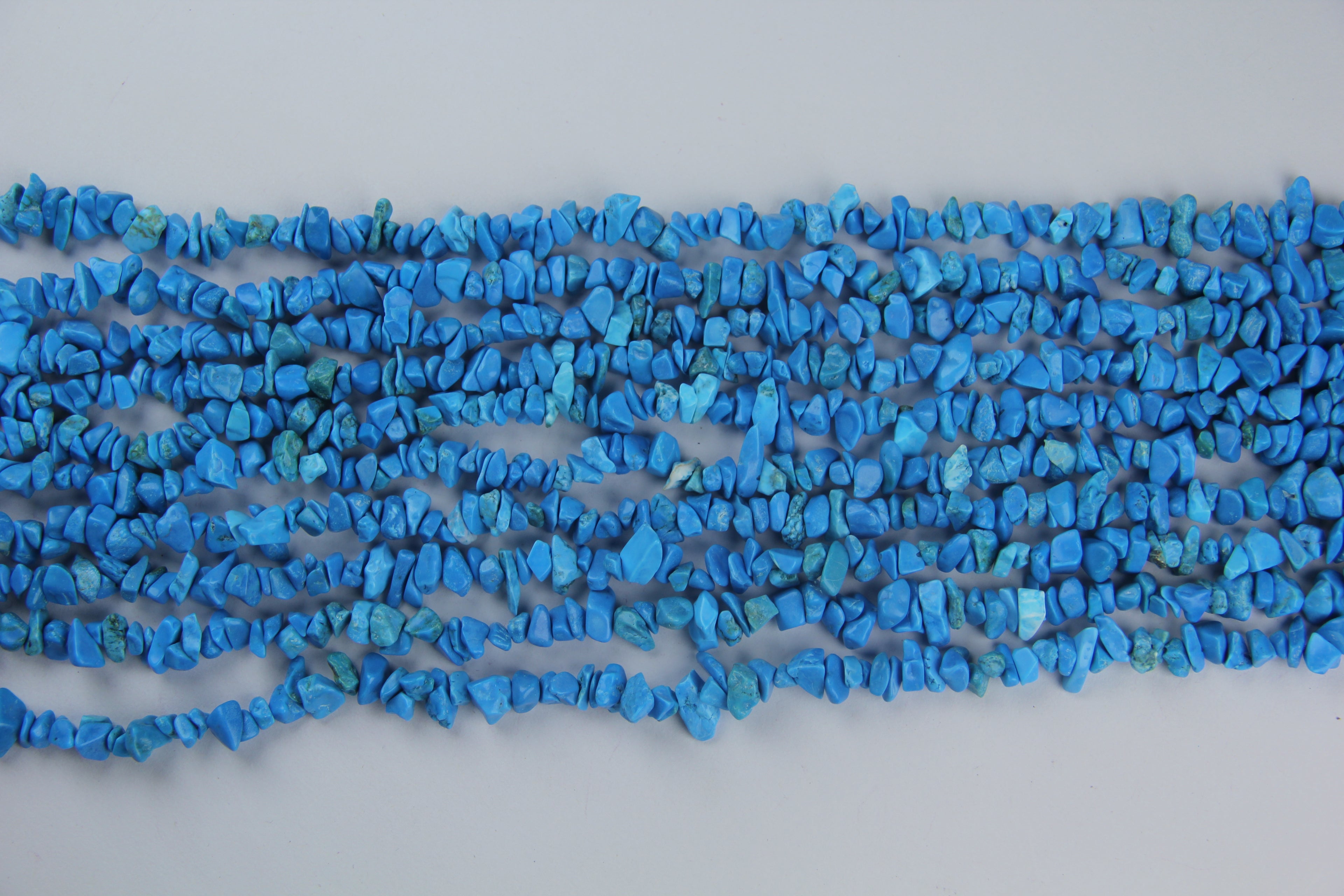 Irregular blue pine gravel long chain