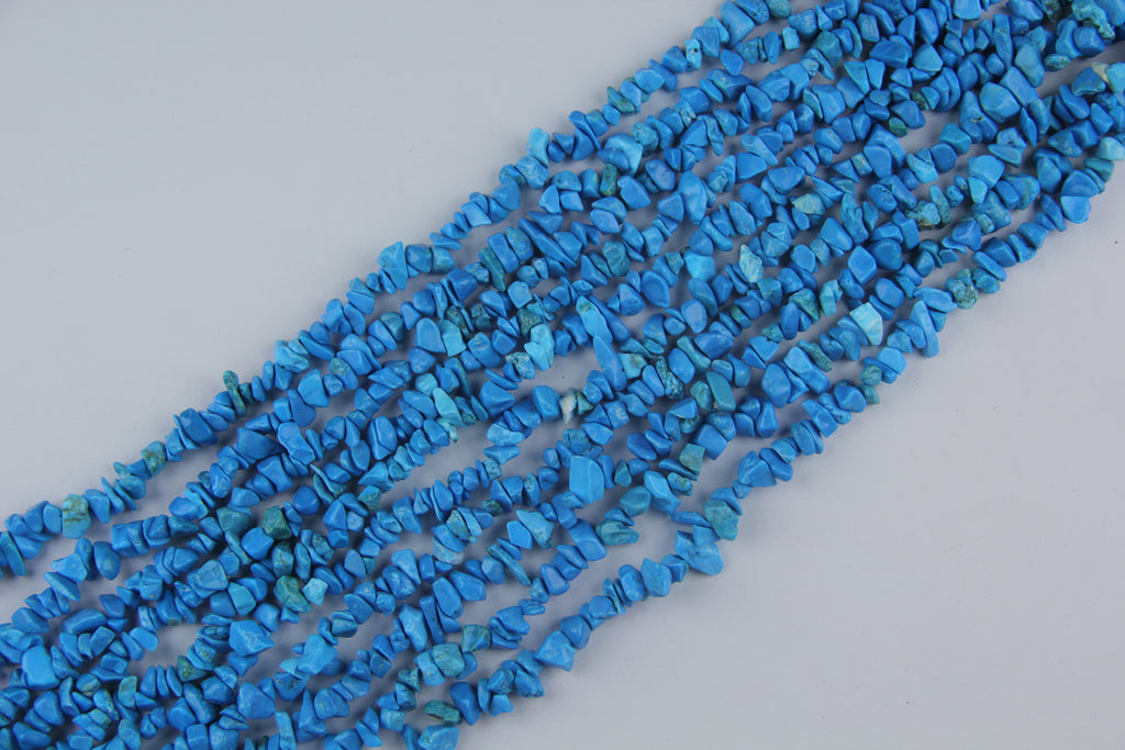 Irregular blue pine gravel long chain