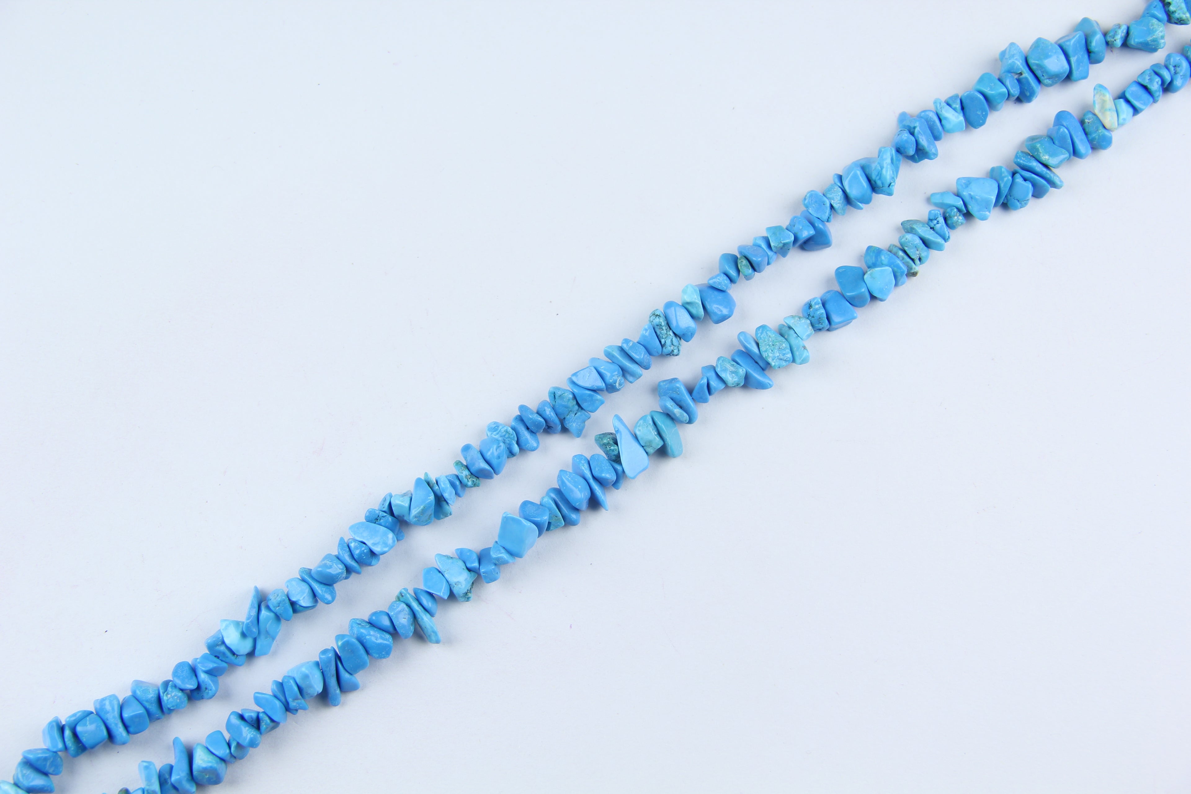 Irregular blue pine gravel long chain