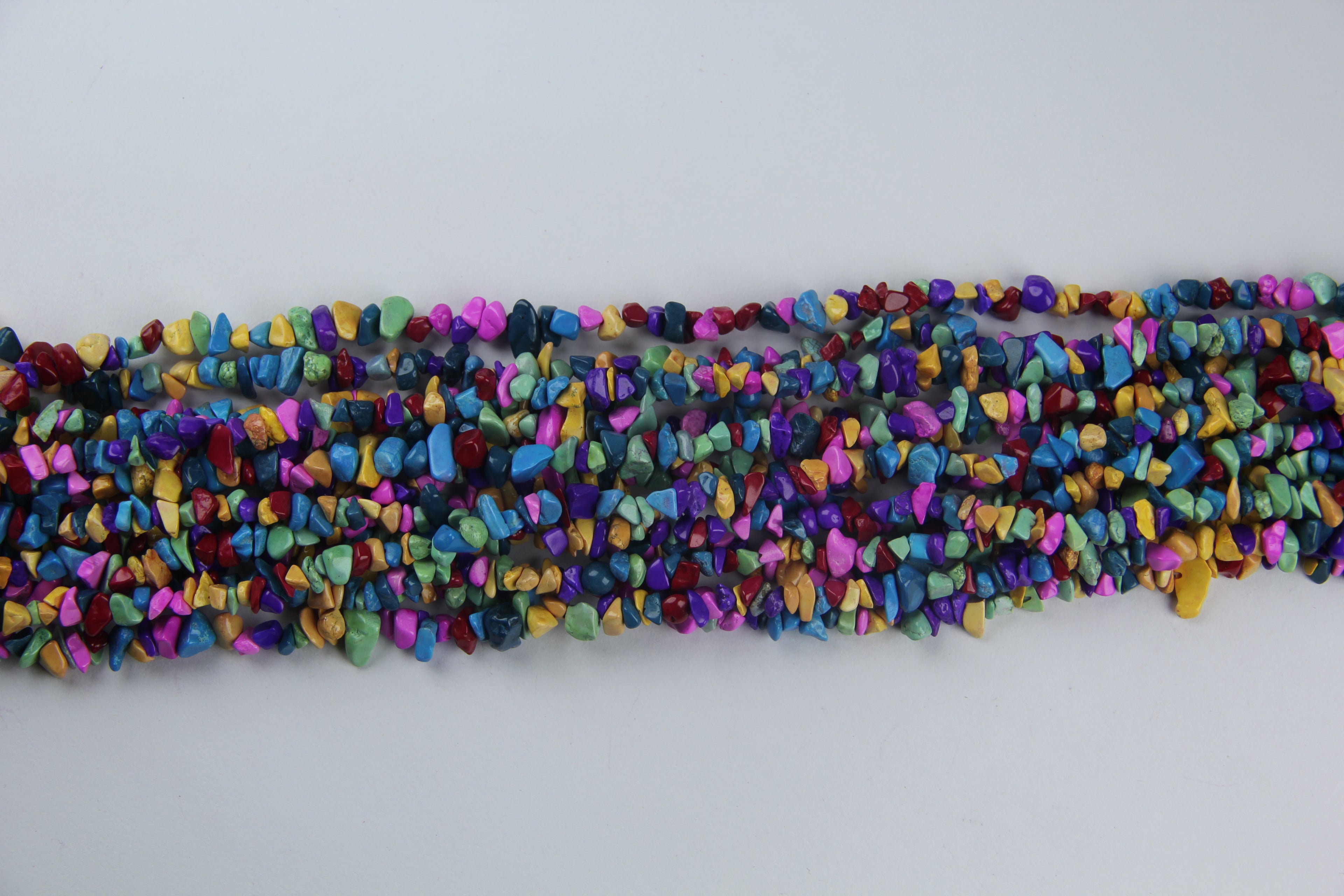 Irregular rainbow turquoise