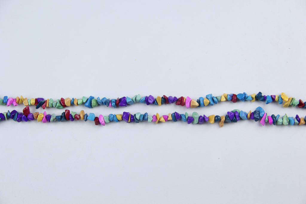 Irregular rainbow turquoise