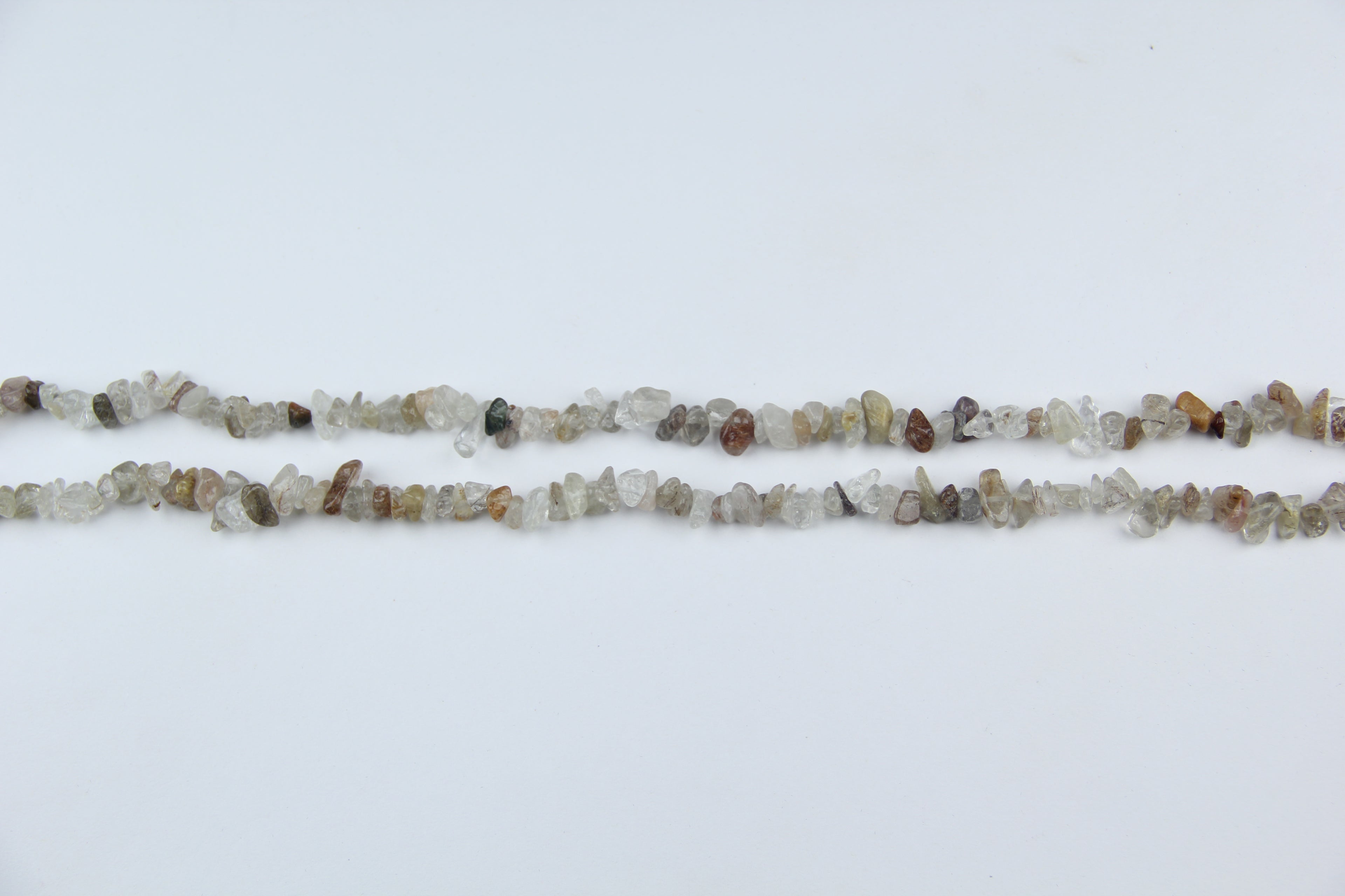 Copper Hair Crystal irregular long chain