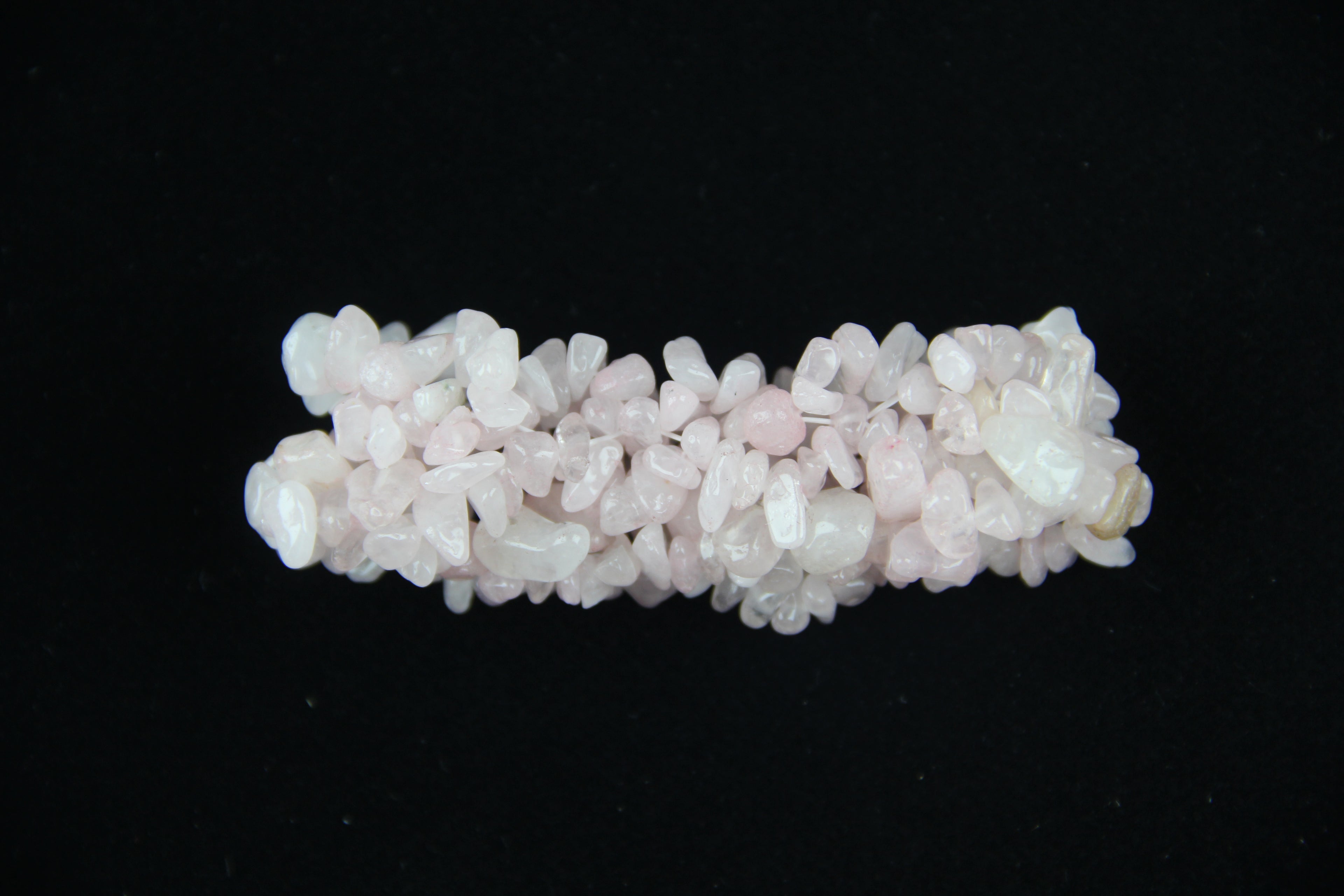 Light pink crystal bracelet