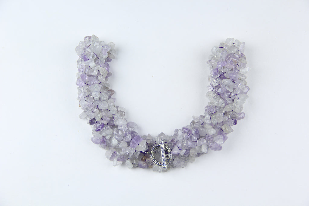 Light amethyst necklace