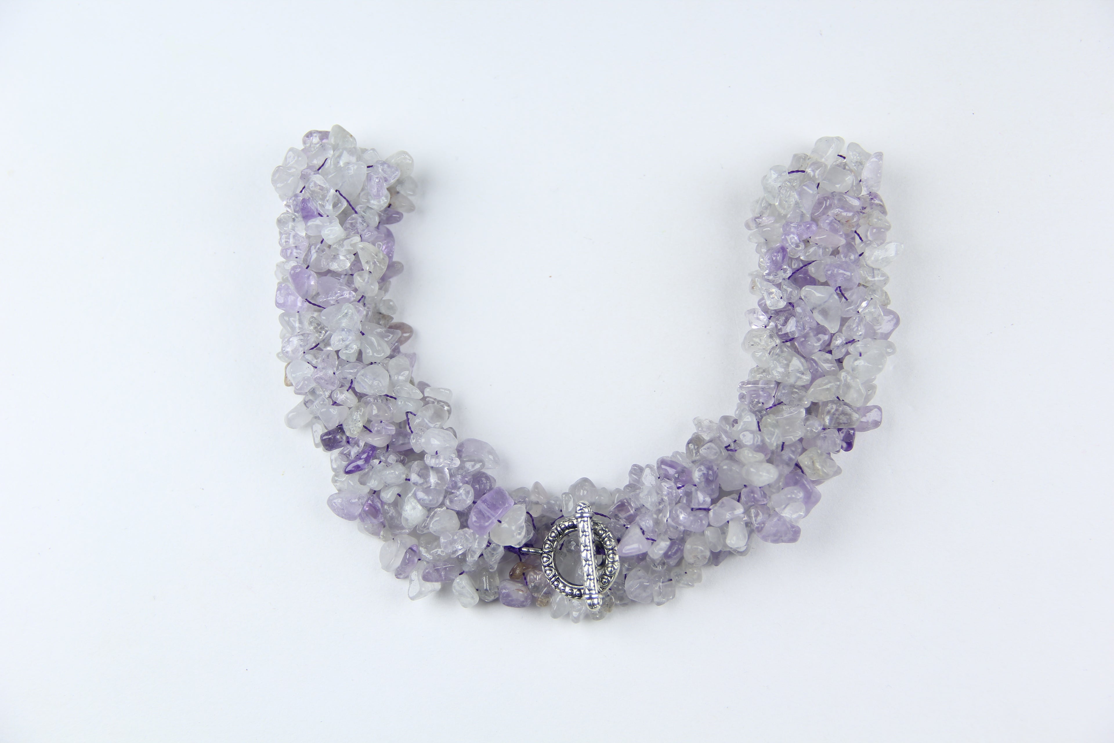 Light amethyst necklace
