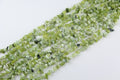 Green New Mountain Jade Irregular Long Chain