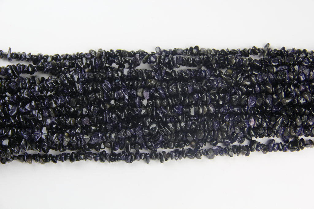 Irregular artificial blue sandstone long chain