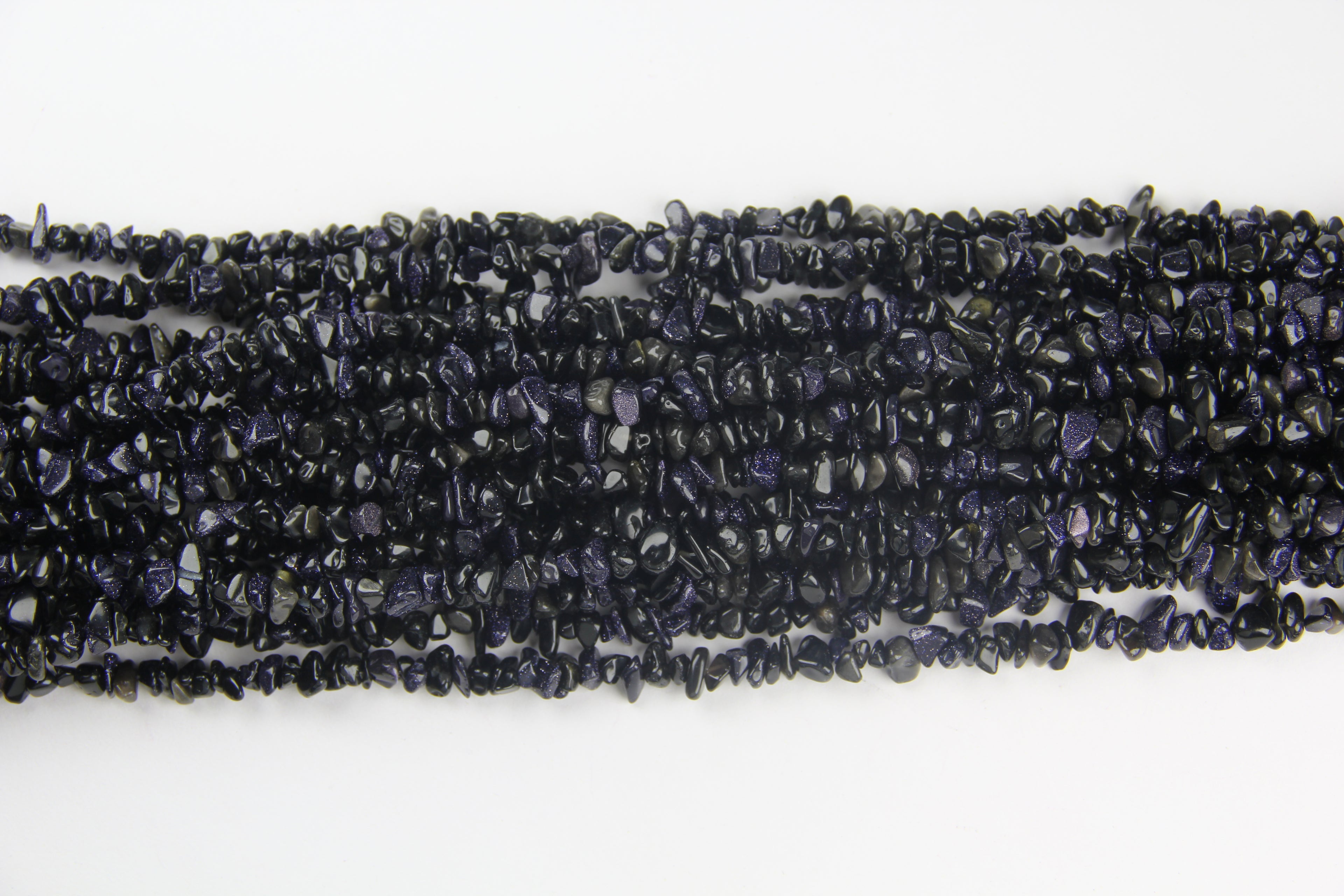 Irregular artificial blue sandstone long chain