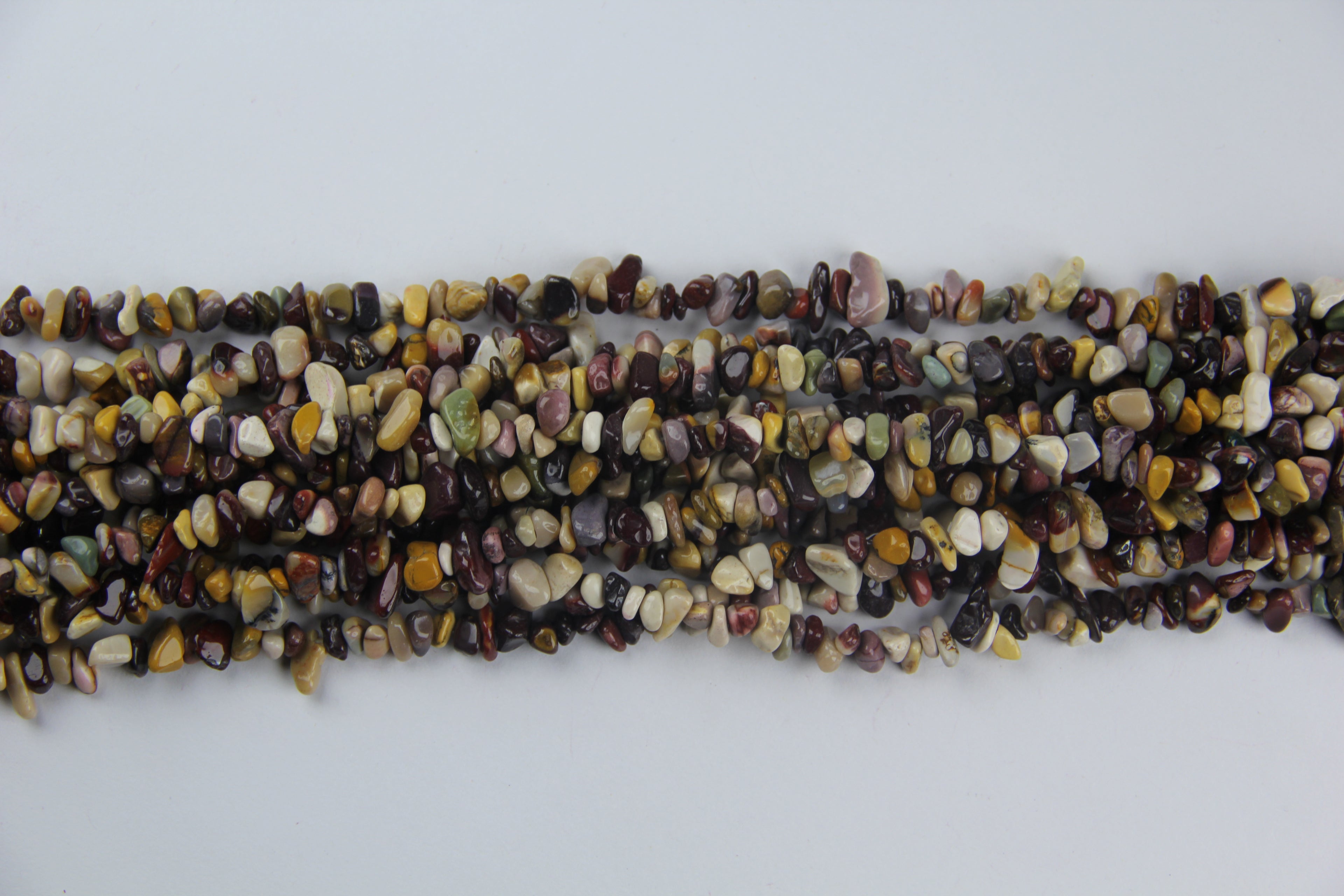 Irregular protein fragments with long chains