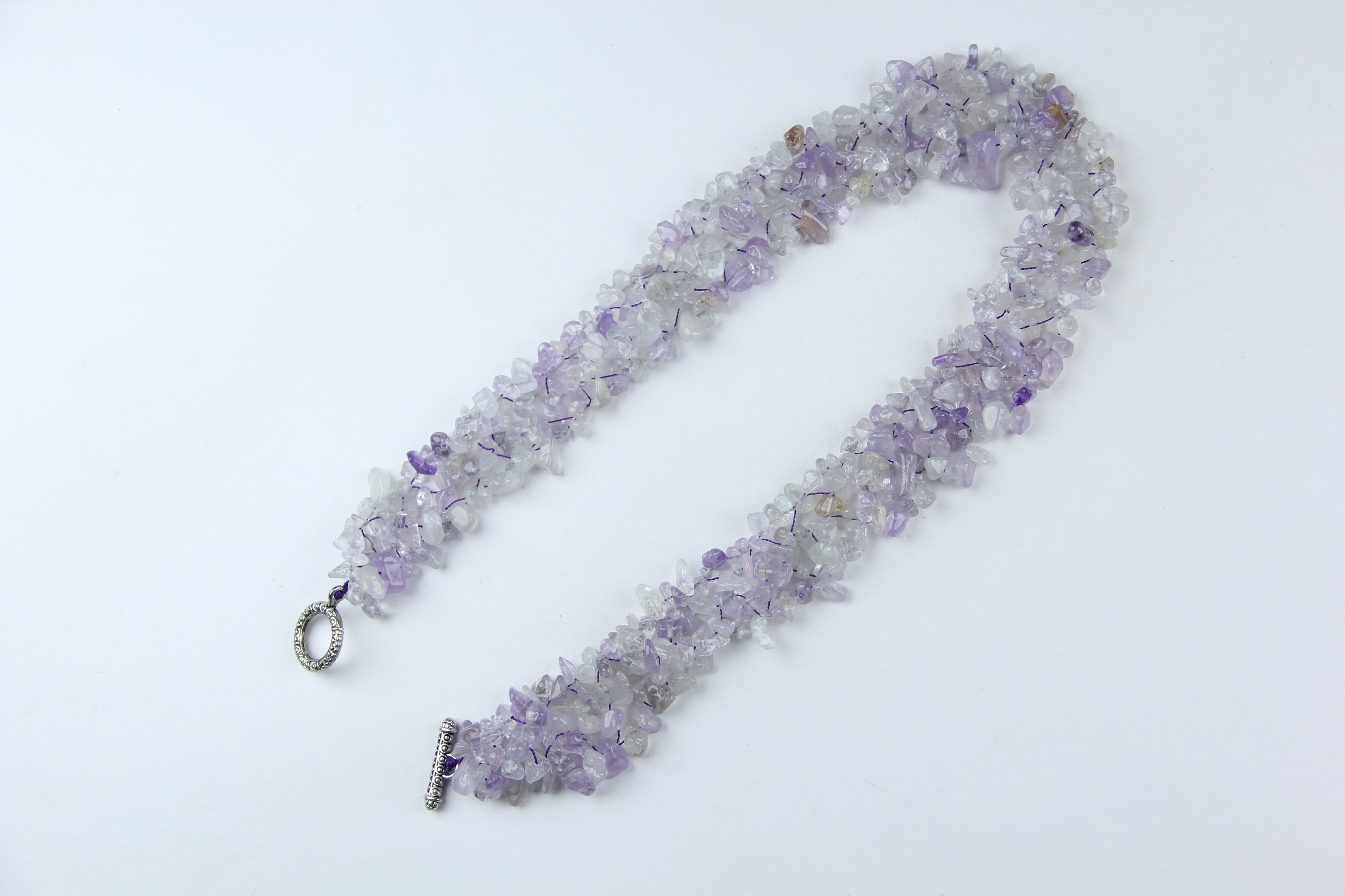 Light amethyst necklace