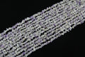 Light purple crystal irregular long chain