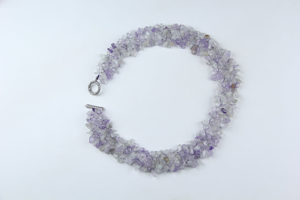 Light amethyst necklace