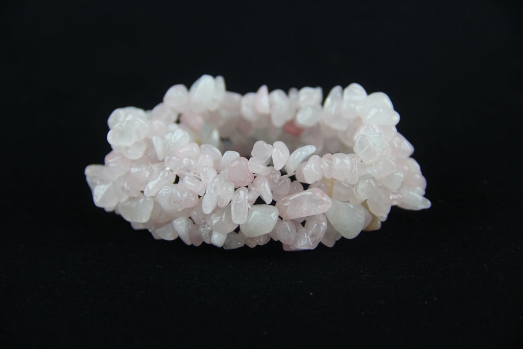 Light pink crystal bracelet