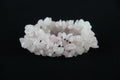 Light pink crystal bracelet