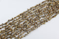 Irregular natural picture gravel long chain
