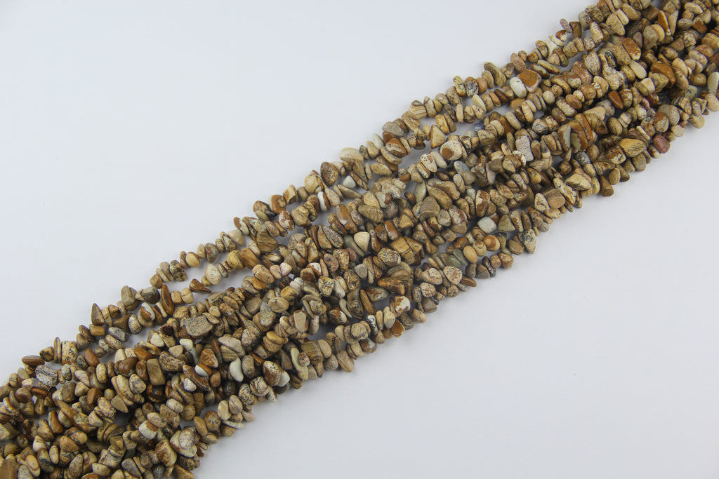 Irregular natural picture gravel long chain