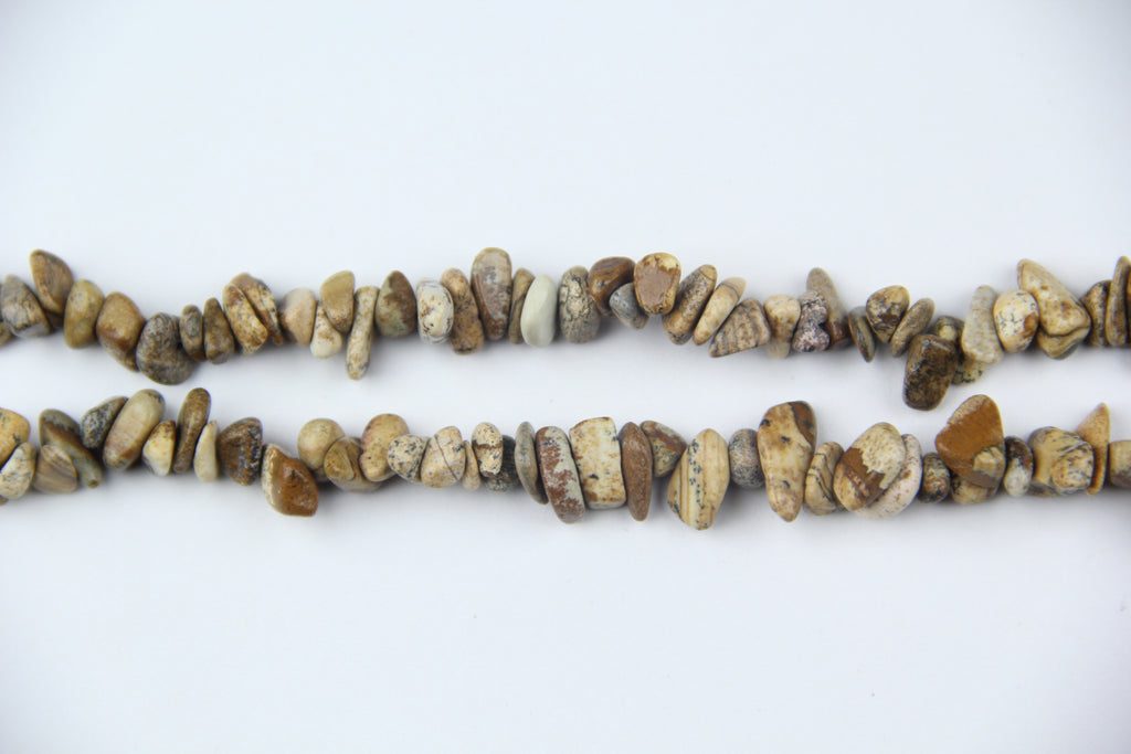 Irregular natural picture gravel long chain