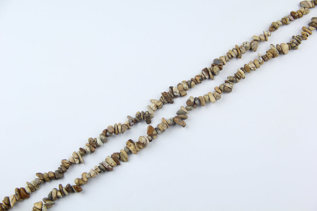Irregular natural picture gravel long chain