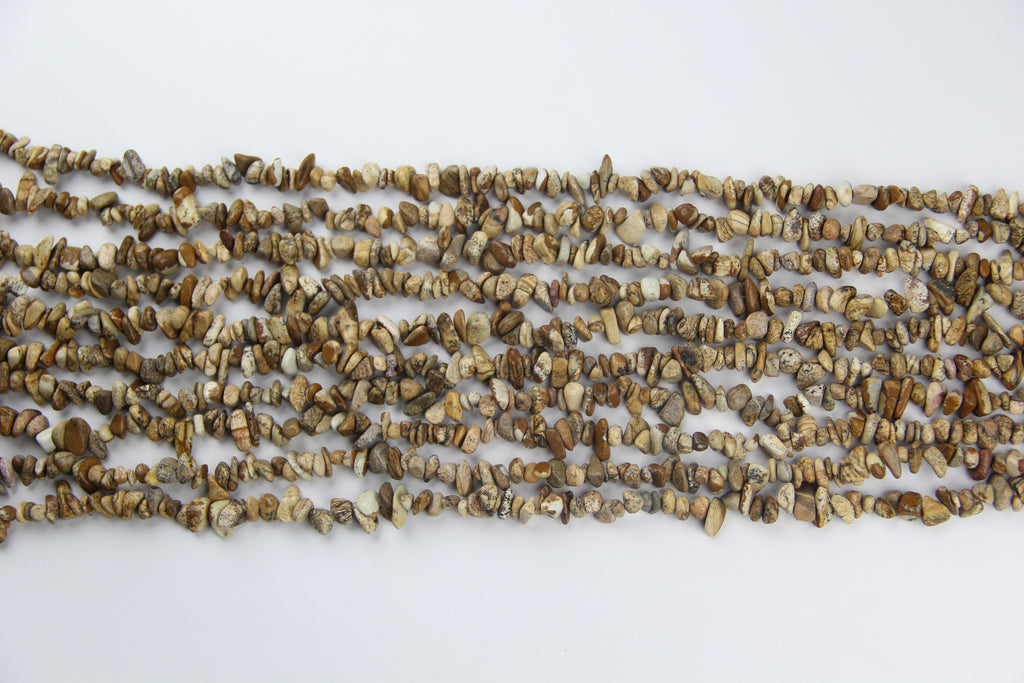 Irregular natural picture gravel long chain