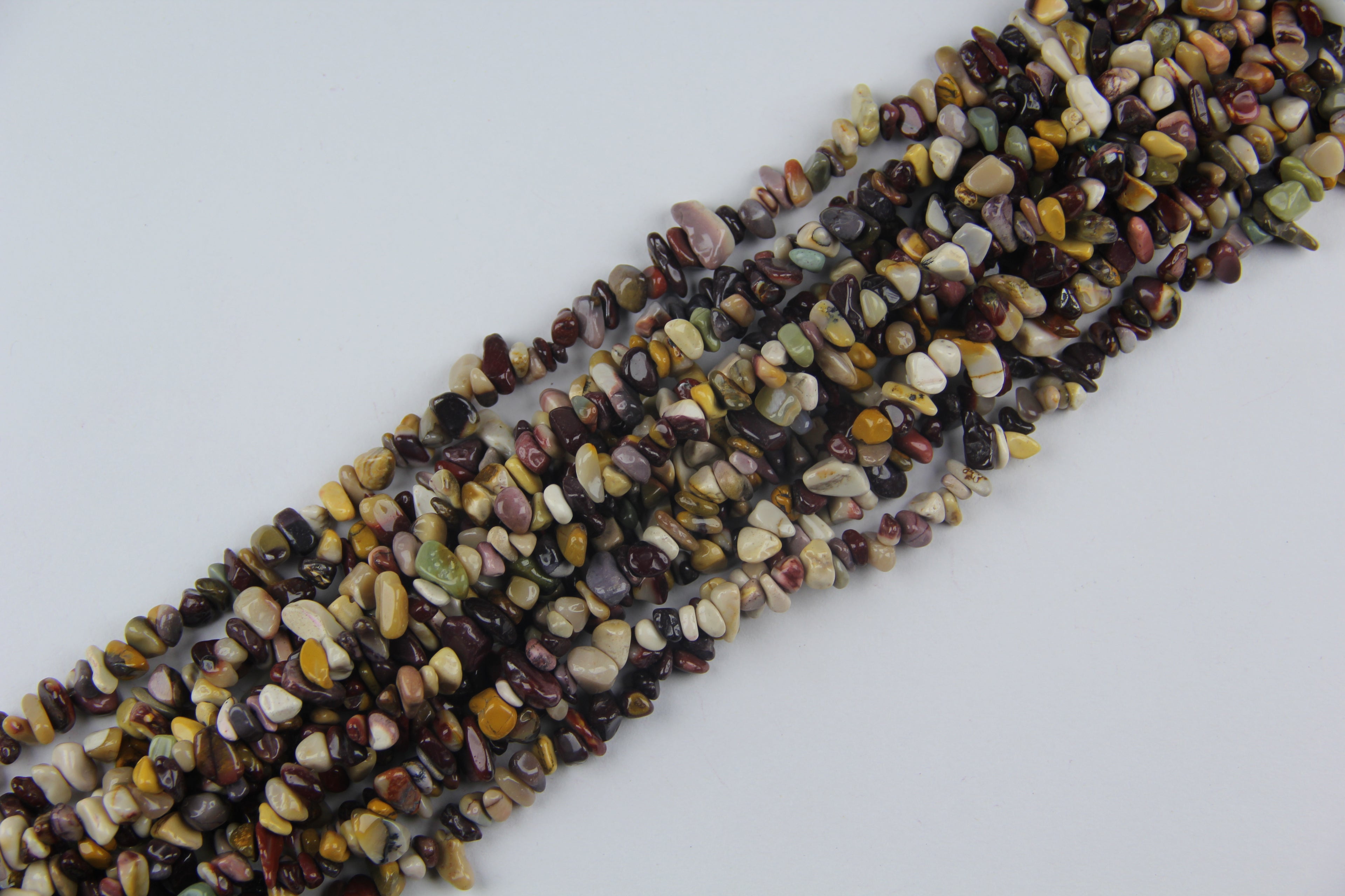 Irregular protein fragments with long chains