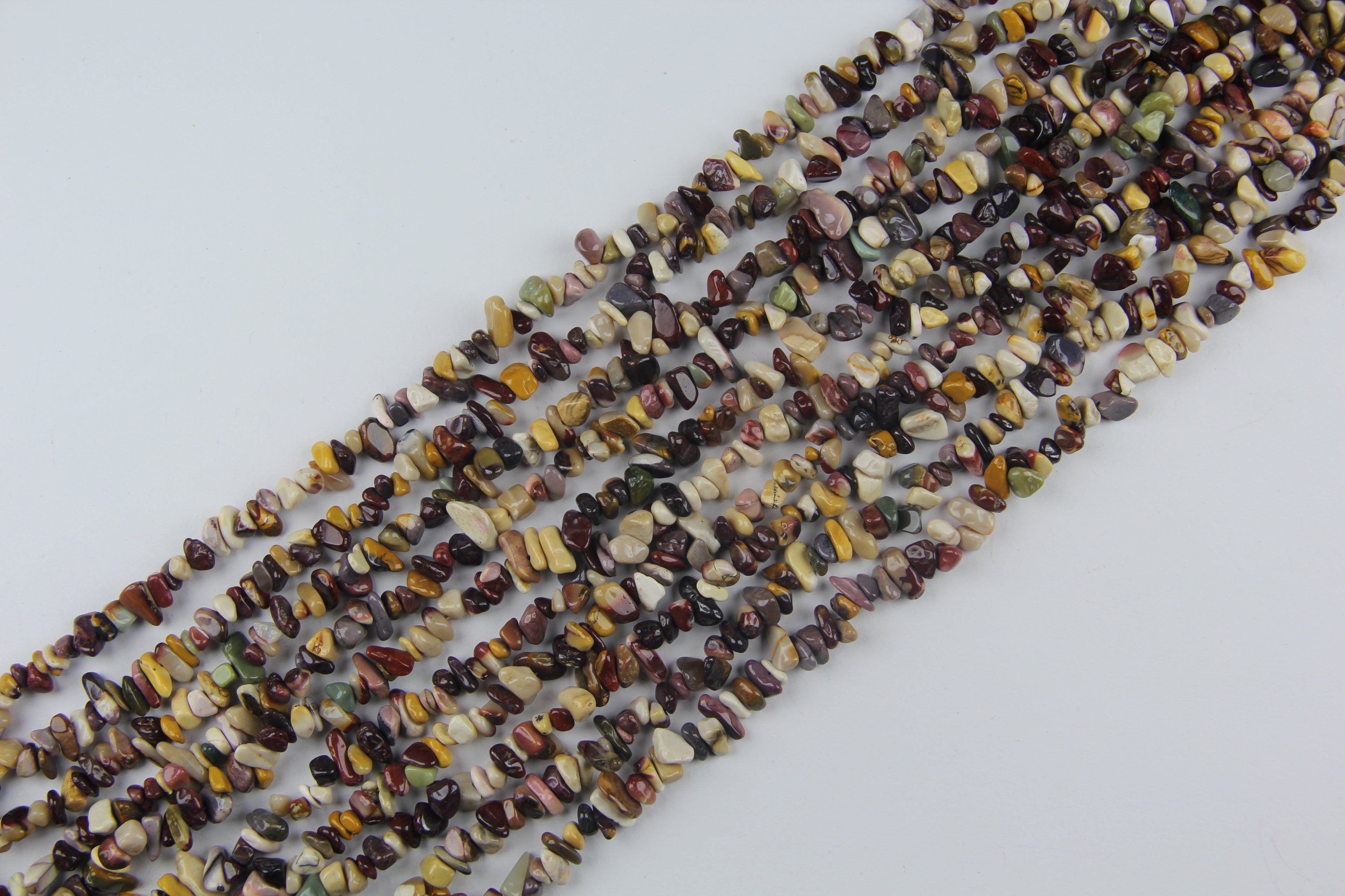 Irregular protein fragments with long chains