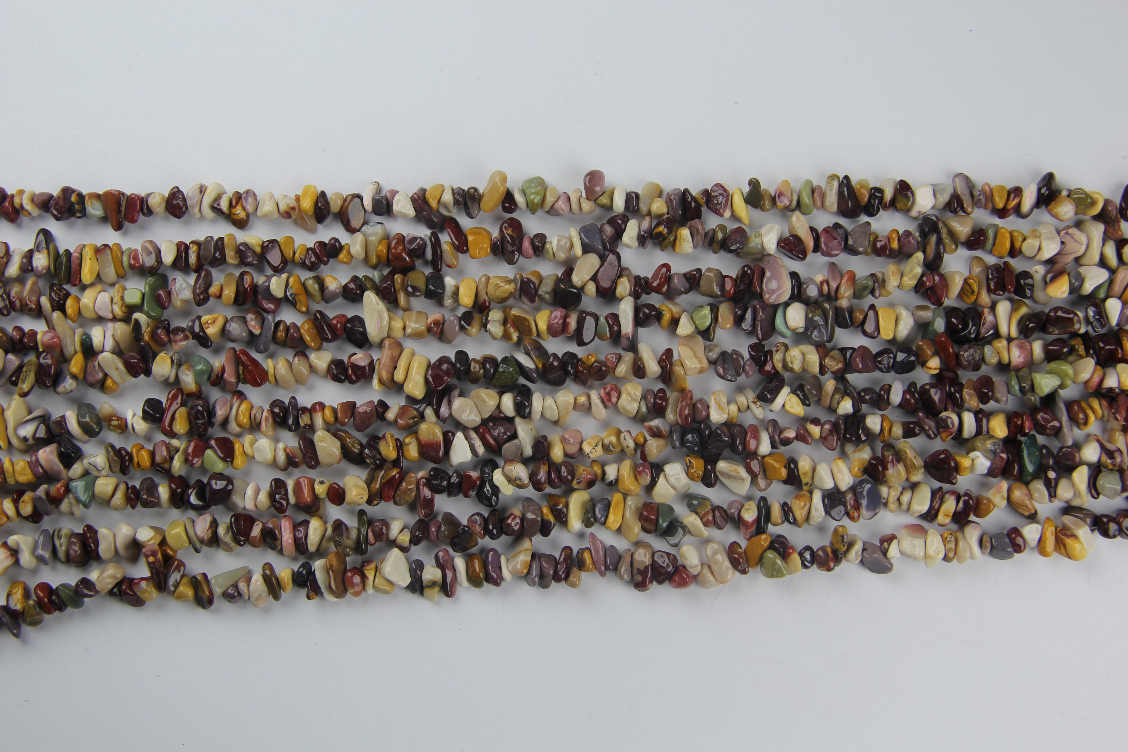 Irregular protein fragments with long chains