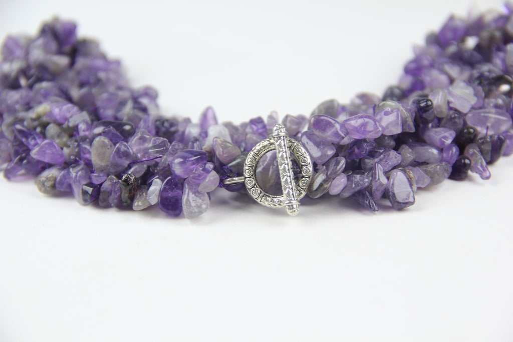 Amethyst necklace