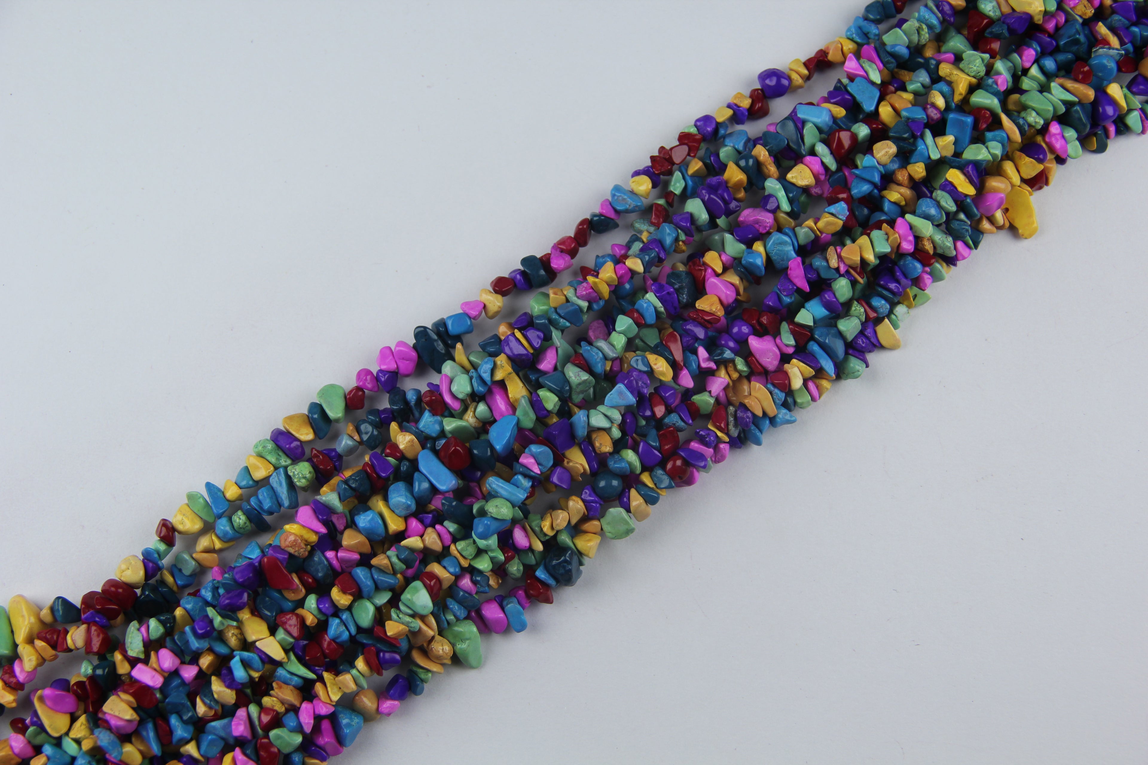 Irregular rainbow turquoise