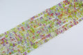 Colorful glass irregular long chain