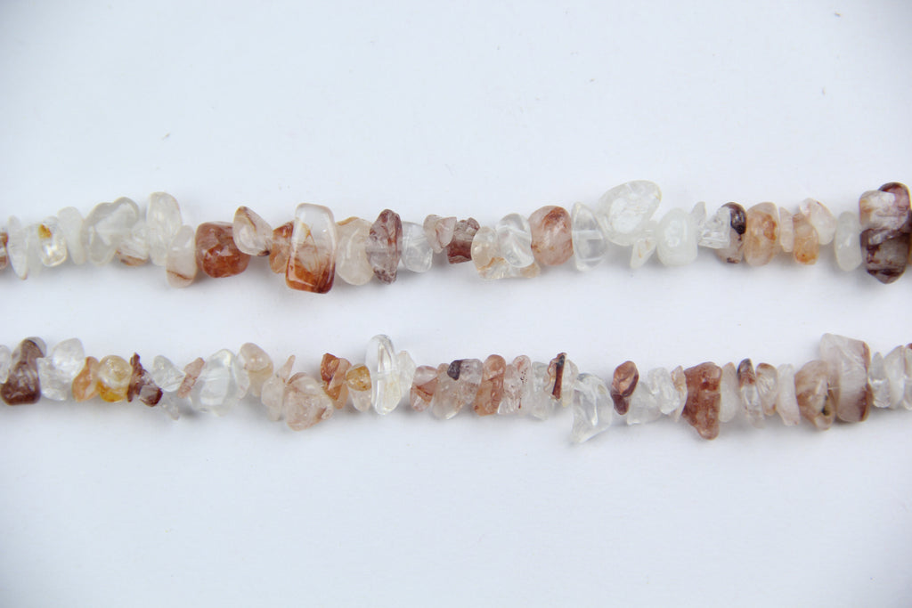 Red gum crystal irregular long chain