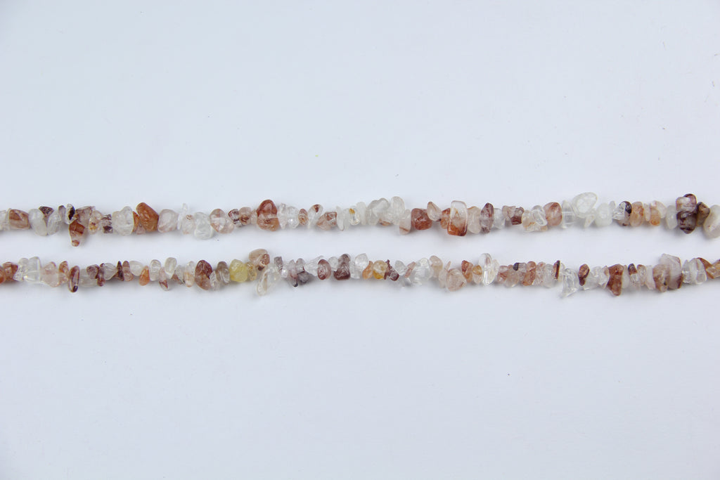 Red gum crystal irregular long chain