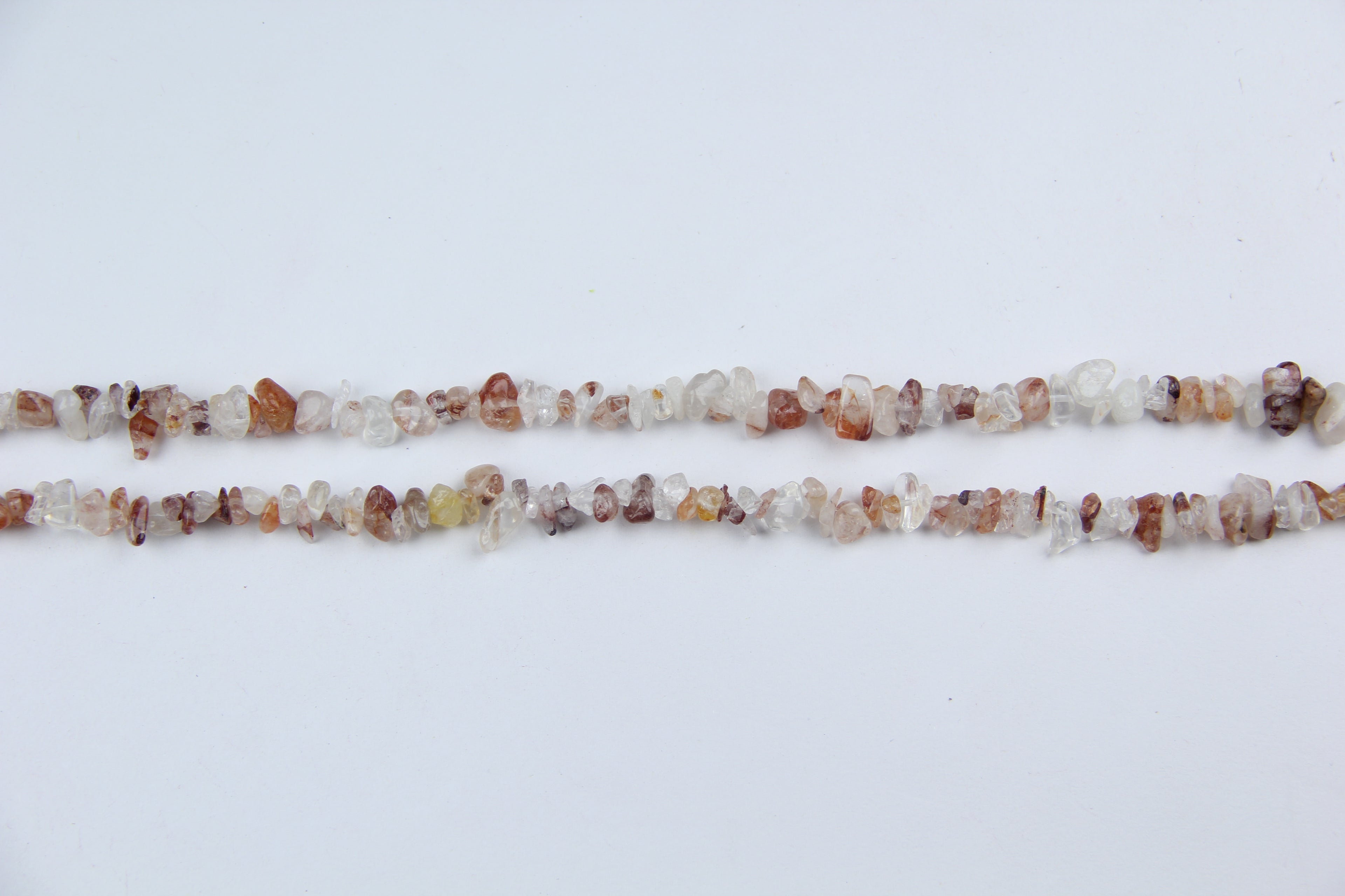 Red gum crystal irregular long chain