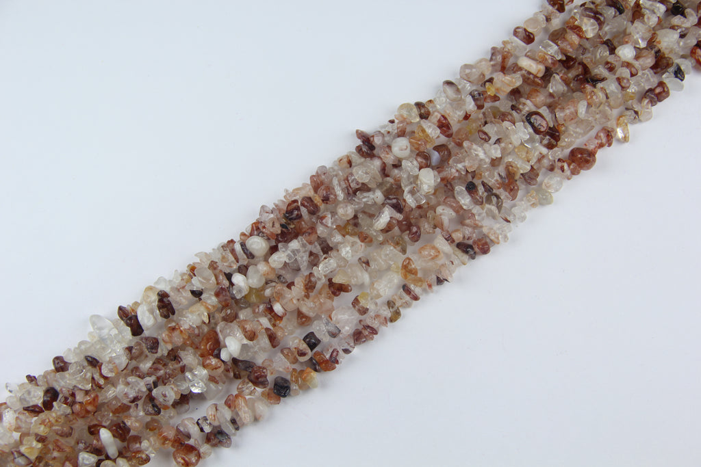 Red gum crystal irregular long chain