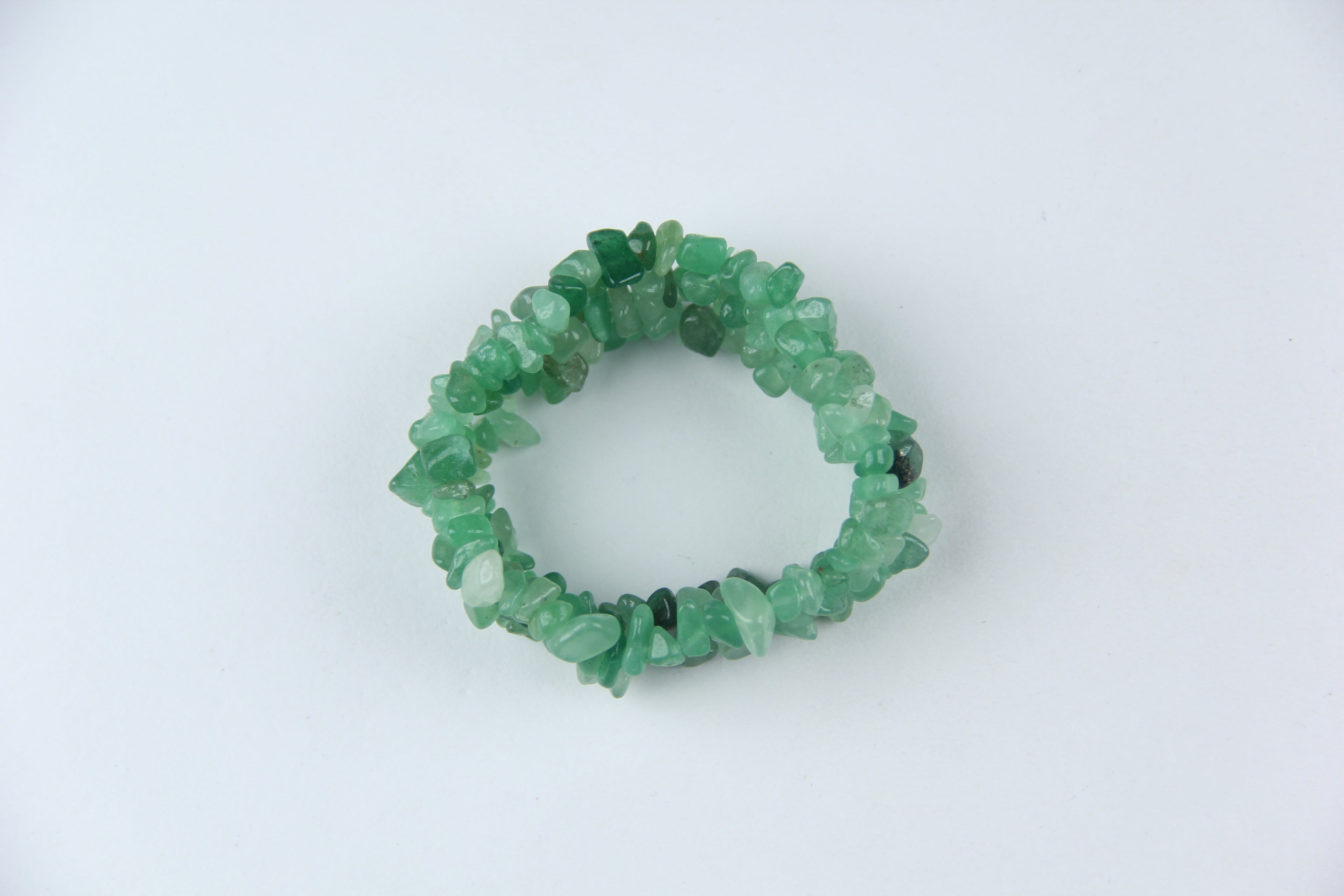 Green crystal bracelet