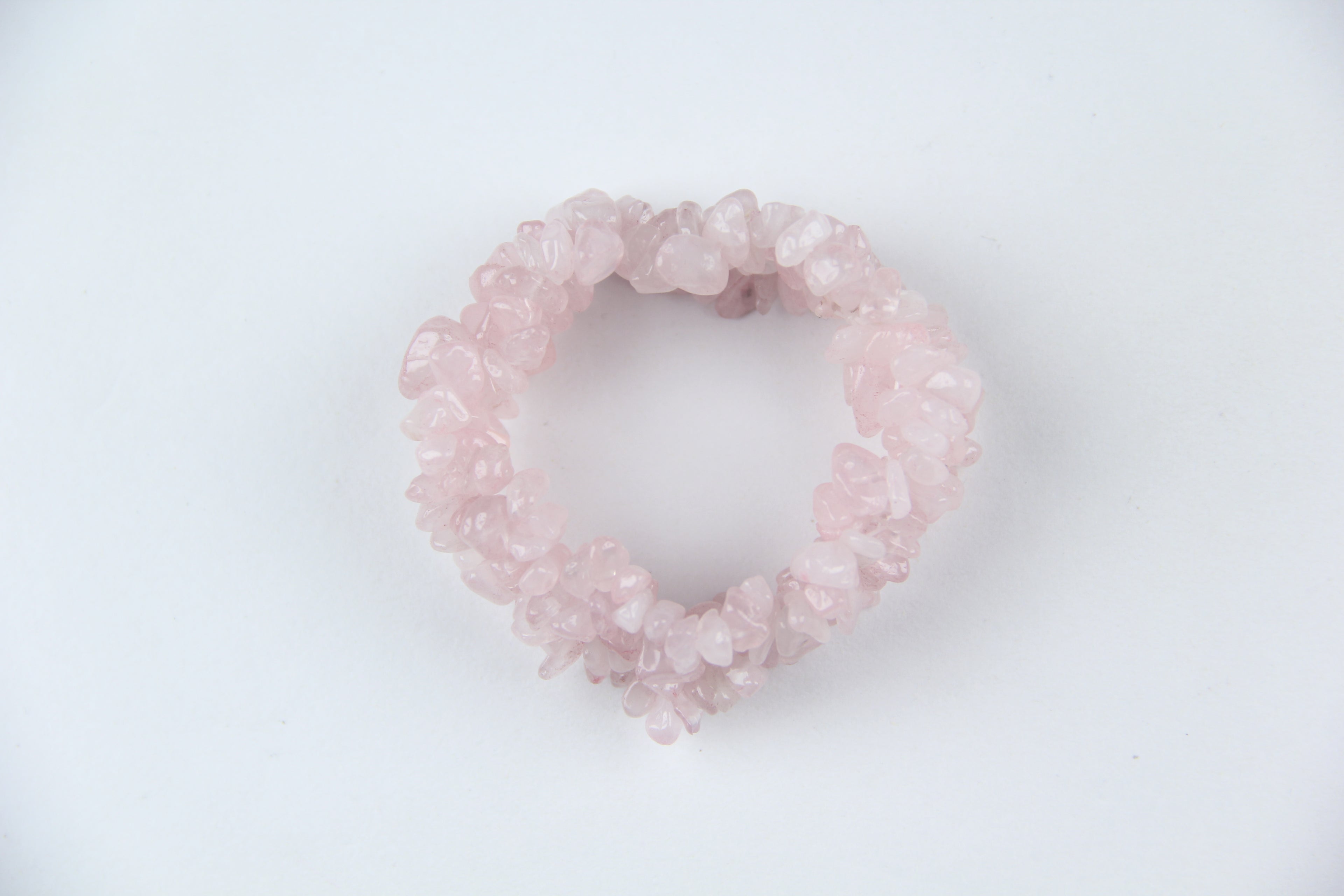 Pink crystal bracelet