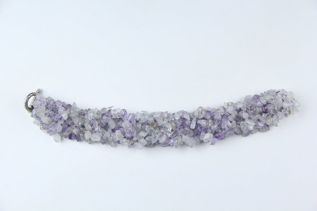 Light amethyst necklace