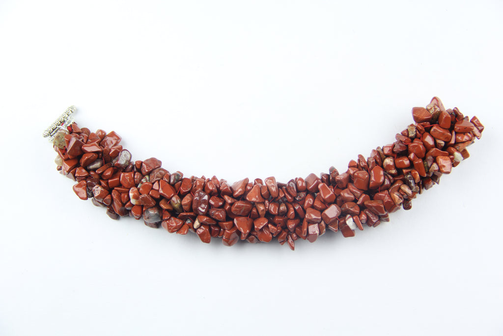 Red jasper necklace