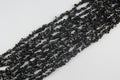Irregular silver obsidian long chain