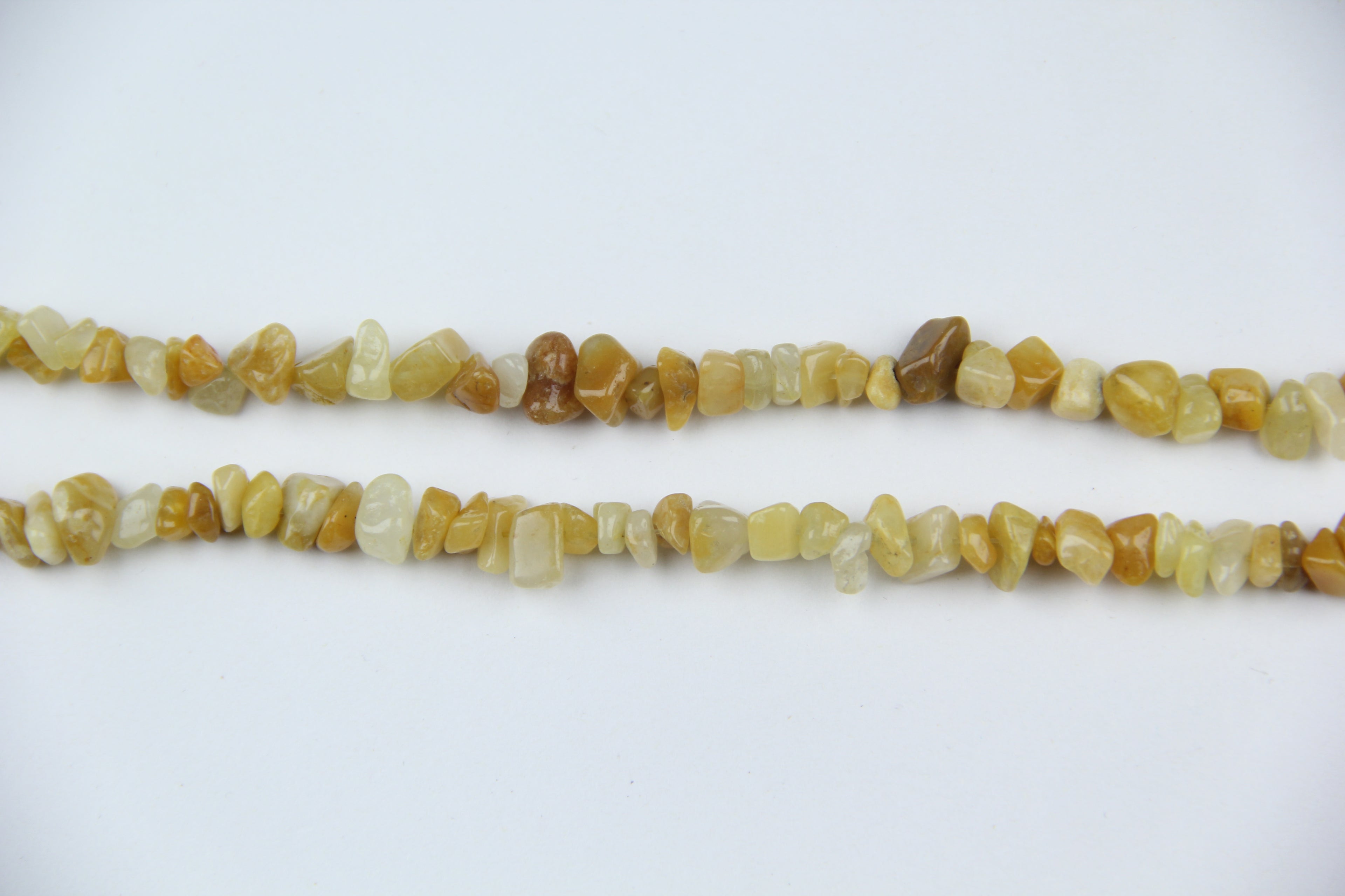 yellow aventurine Irregular long chain