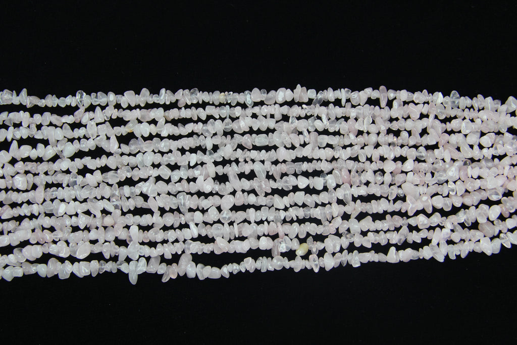 Irregular Starlight Moissan Pink Crystal Long Chain