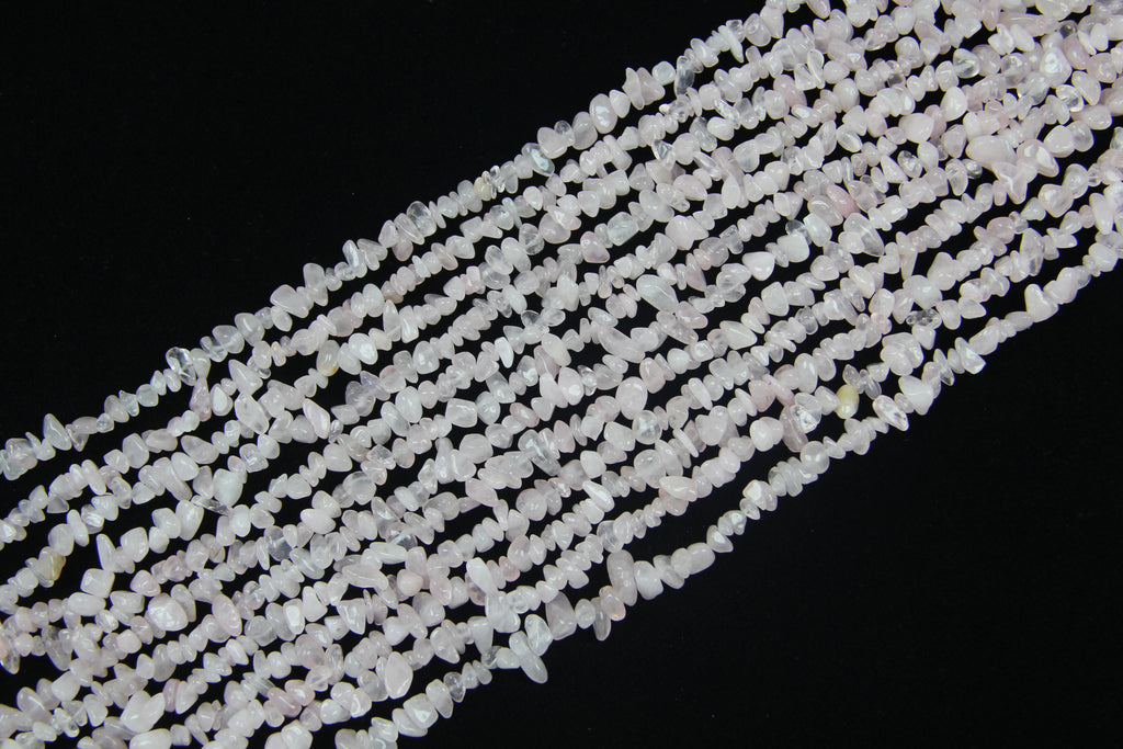 Irregular Starlight Moissan Pink Crystal Long Chain