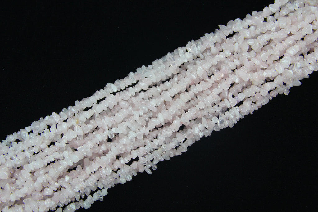 Irregular Starlight Moissan Pink Crystal Long Chain