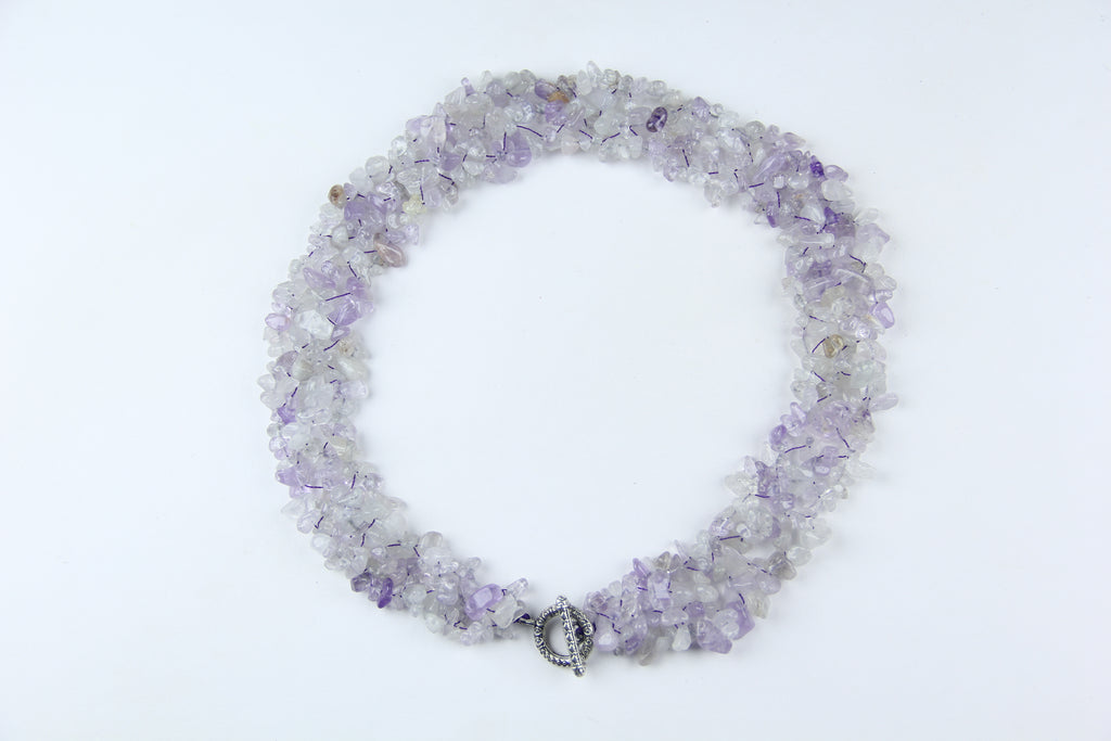 Light amethyst necklace