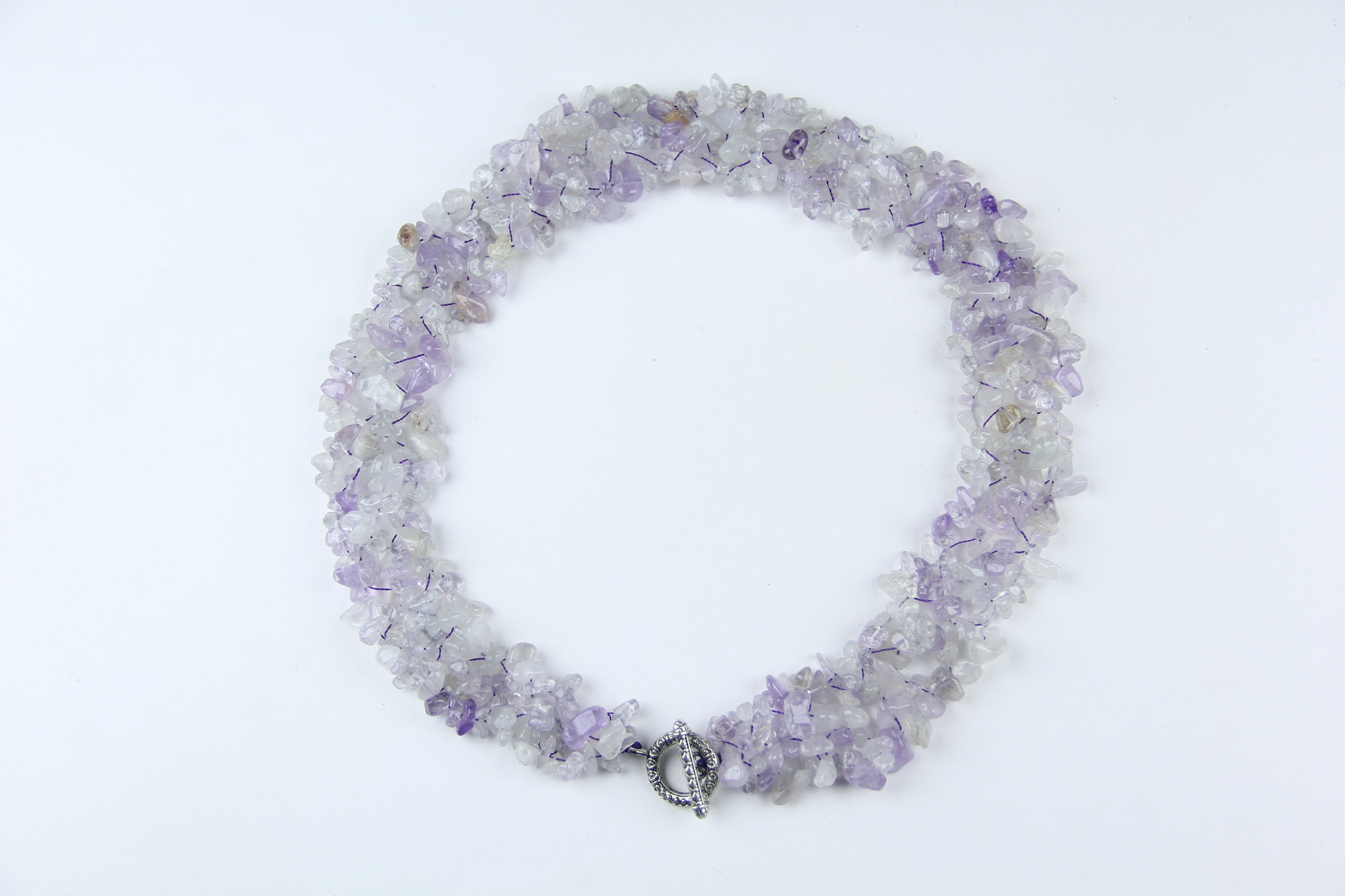 Light amethyst necklace