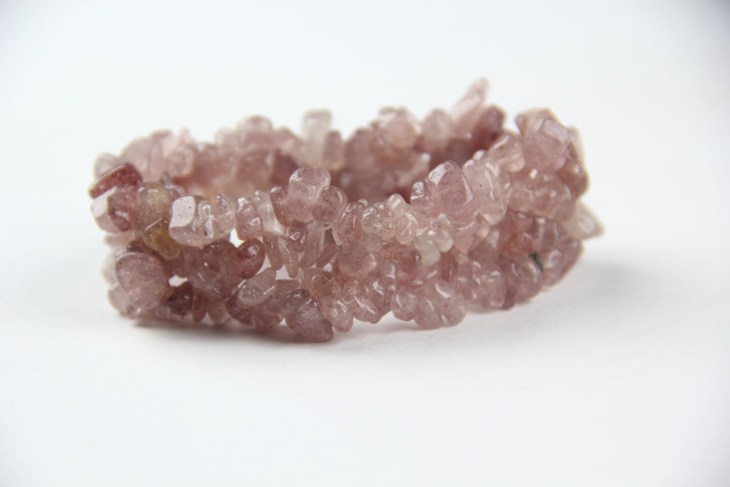 Strawberry crystal bracelet