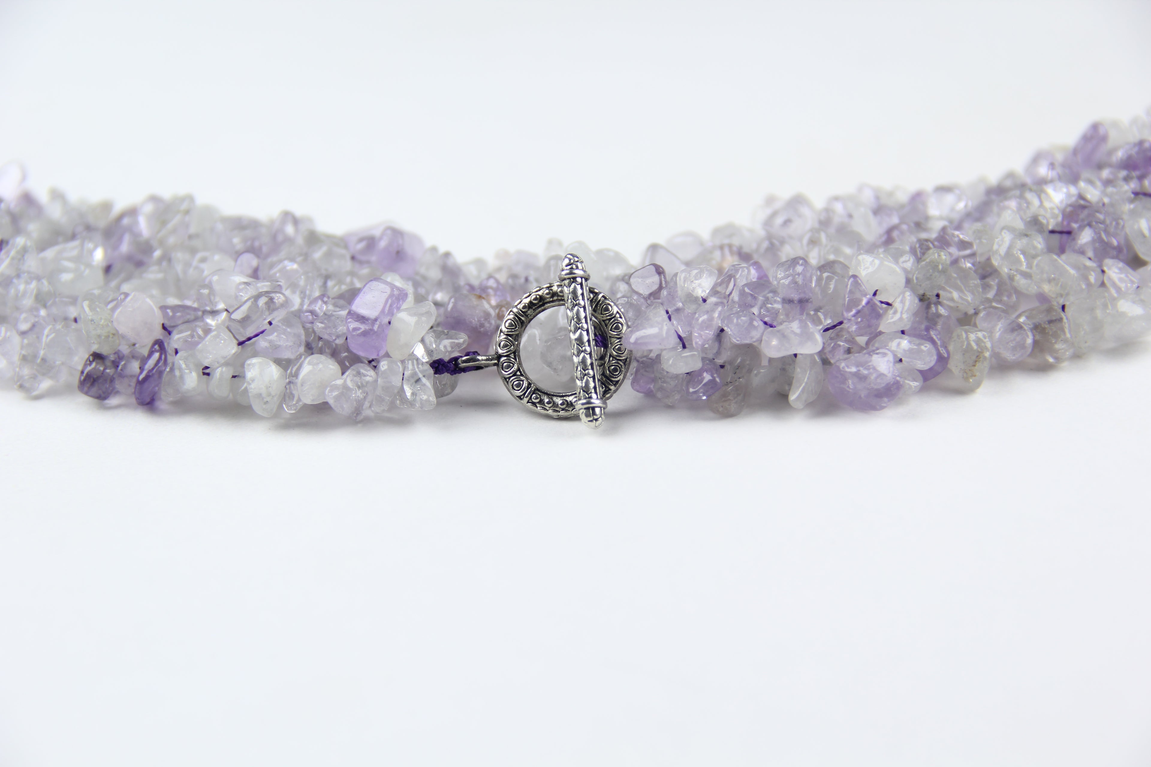 Light amethyst necklace